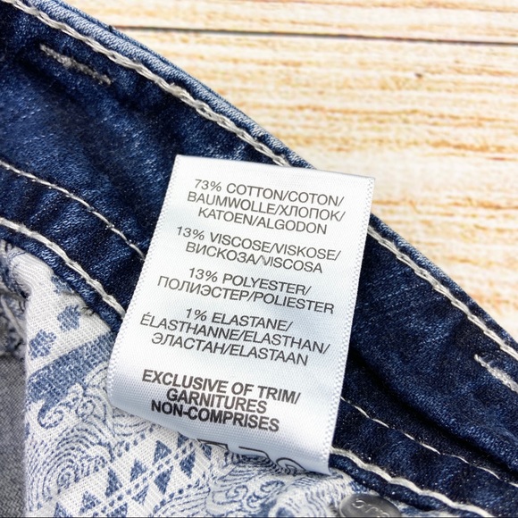 SILVER JEANS Blue Suki Mid Capri Crop Jeans - Picture 6 of 6